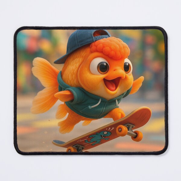 Item preview, Skater Oranda Goldfish designed and sold by Sillytoe.