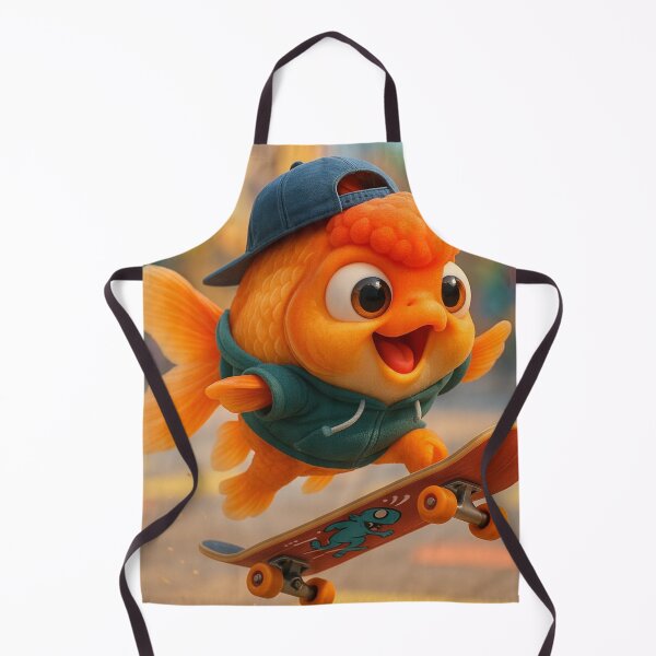 Item preview, Skater Oranda Goldfish designed and sold by Sillytoe.