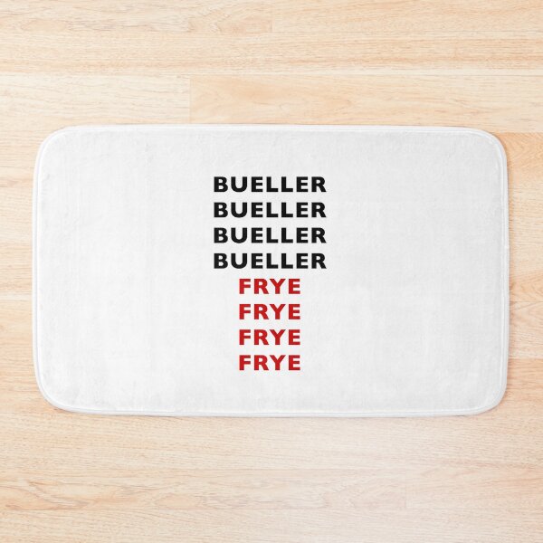 Item preview, Bueller Frye designed and sold by Normbot2000.