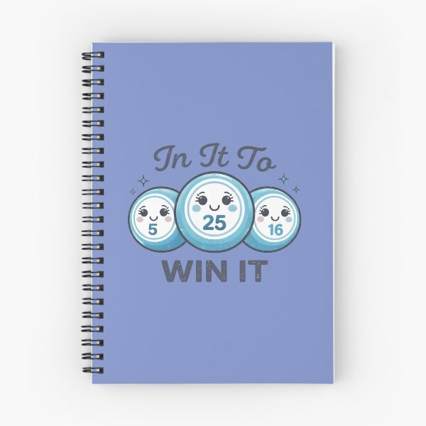 Item preview, Bingo In It To Win It Cute Ball Character designed and sold by HowToCanadian.