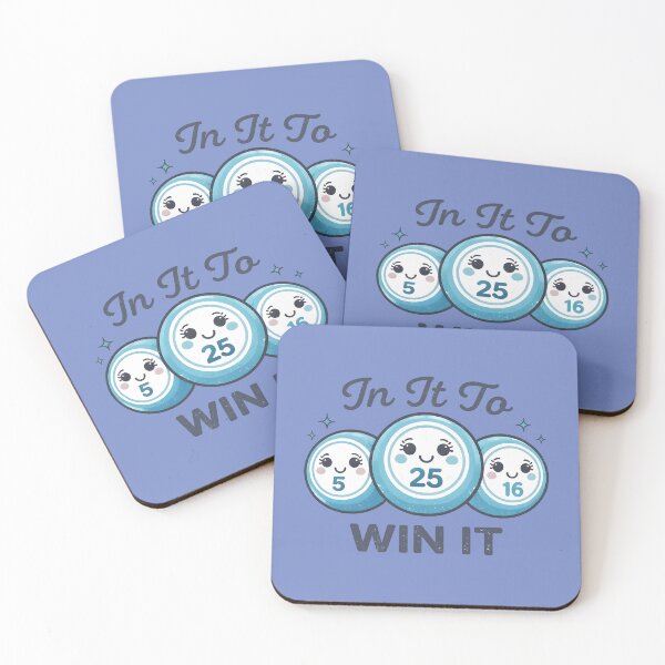 Item preview, Bingo In It To Win It Cute Ball Character designed and sold by HowToCanadian.