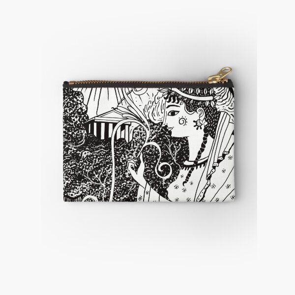Item preview, Artemis Greek Goddess Archaic Style Ilustration designed and sold by Ancient-Tales.