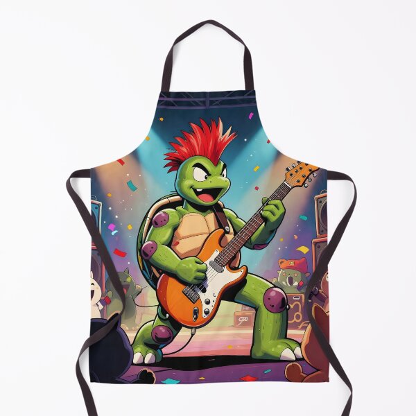 Item preview, Turtle Rockstar Riot designed and sold by KonTagDesign.