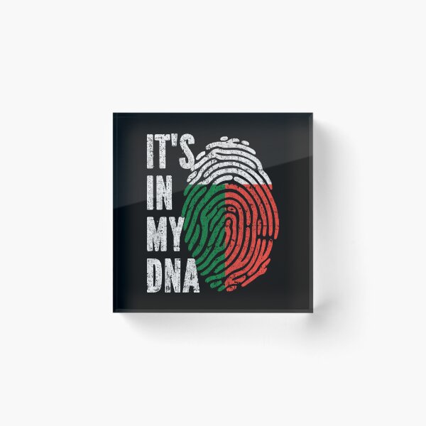 Item preview, IT'S IN MY DNA Madagascar Flag Roots designed and sold by CosmoKitsch.