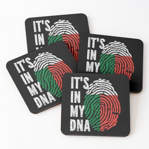 Item preview, IT'S IN MY DNA Madagascar Flag Roots designed and sold by CosmoKitsch.