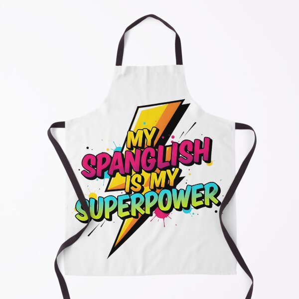 Item preview, Spanglish Is My Superpower Shirt – Bilingual Latina Streetwear Graffiti Design, Chicana Pride Hispanic Heritage, Code Switching Latinx Gift designed and sold by Tosha Collective.