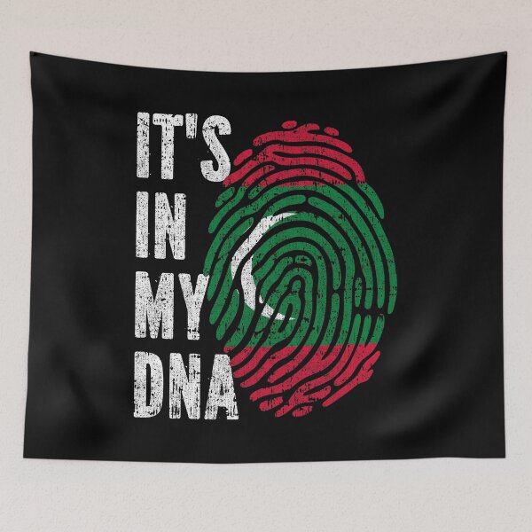 Item preview, IT'S IN MY DNA Maldives Flag Roots designed and sold by CosmoKitsch.