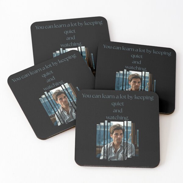 Item preview, You can learn a lot by keeping quiet and watching.  designed and sold by ChemiroL.