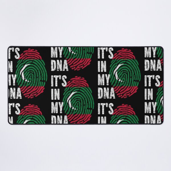 Item preview, IT'S IN MY DNA Maldives Flag Roots designed and sold by CosmoKitsch.