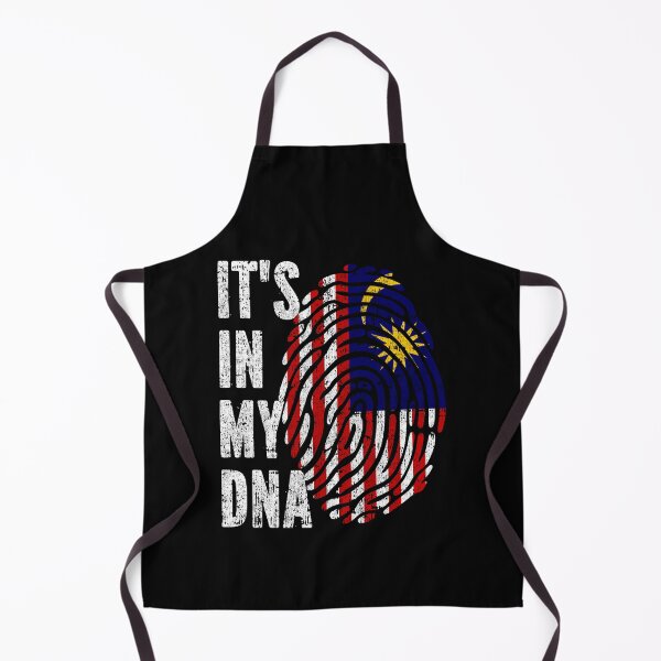 Item preview, IT'S IN MY DNA Malaysia Flag Roots designed and sold by CosmoKitsch.
