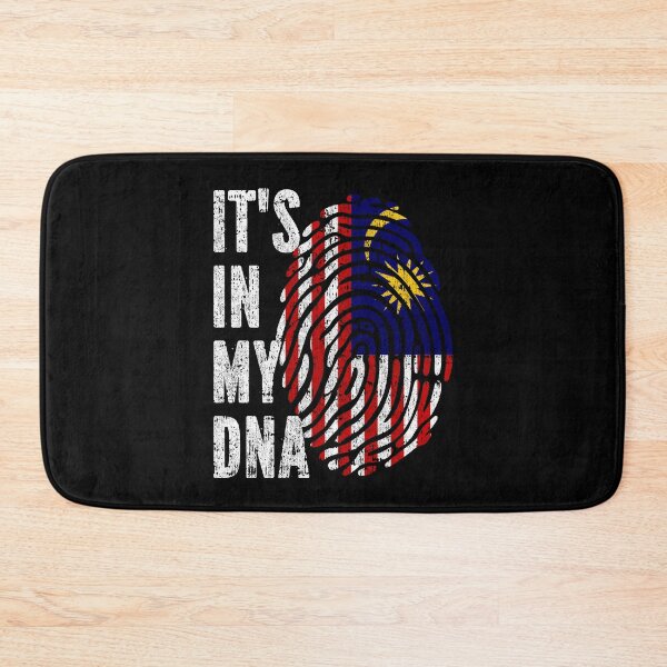 Item preview, IT'S IN MY DNA Malaysia Flag Roots designed and sold by CosmoKitsch.