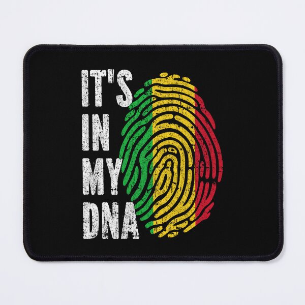 Item preview, IT'S IN MY DNA Mali Flag Roots designed and sold by CosmoKitsch.