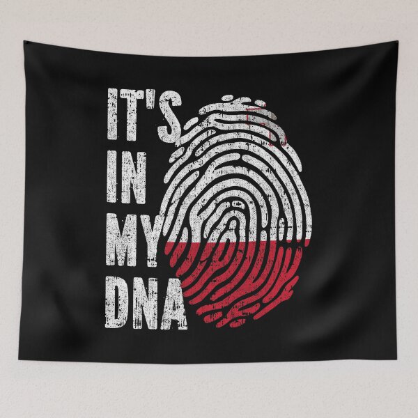 Item preview, IT'S IN MY DNA Malta Flag Roots designed and sold by CosmoKitsch.