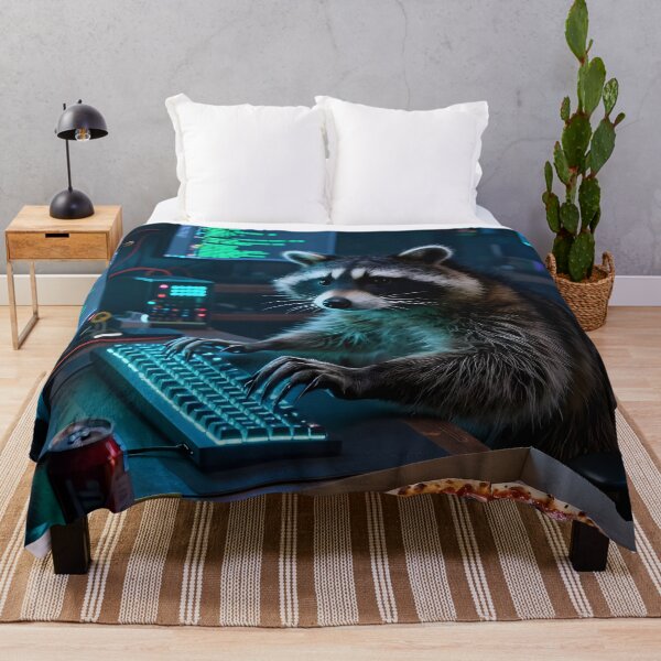 Artikelvorschau, Waschbär-Cyberhacker entworfen und verkauft von KonTagDesign.