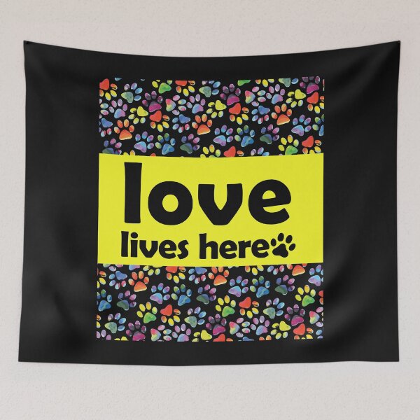 Item preview, Love Lives Here designed and sold by karmastore.