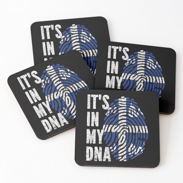 Item preview, IT'S IN MY DNA Martinique Flag Roots designed and sold by CosmoKitsch.