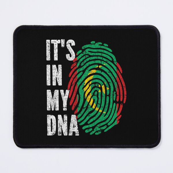 Item preview, IT'S IN MY DNA Mauritania Flag Roots designed and sold by CosmoKitsch.