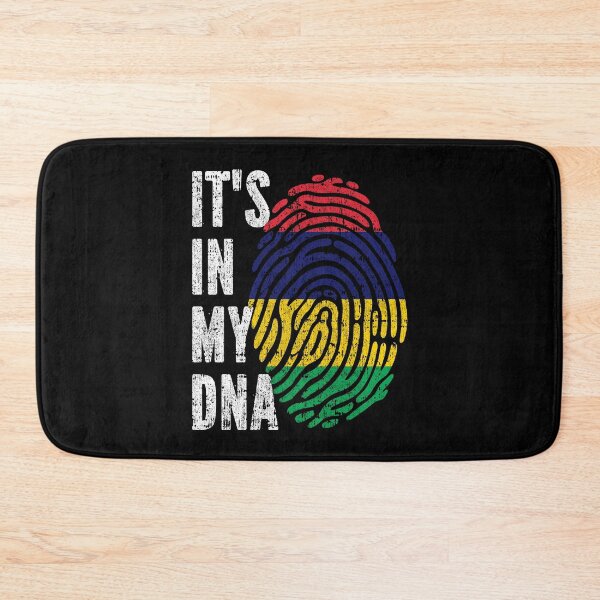 Item preview, IT'S IN MY DNA Mauritius Flag Roots designed and sold by CosmoKitsch.