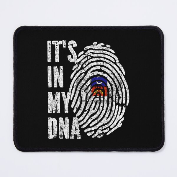 Item preview, IT'S IN MY DNA Mayotte Flag Roots designed and sold by CosmoKitsch.