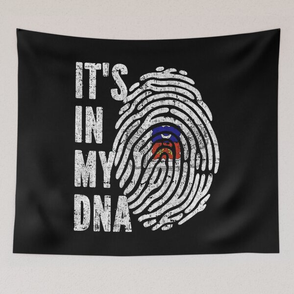 Item preview, IT'S IN MY DNA Mayotte Flag Roots designed and sold by CosmoKitsch.
