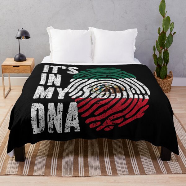 Item preview, IT'S IN MY DNA Mexico Flag Roots designed and sold by CosmoKitsch.
