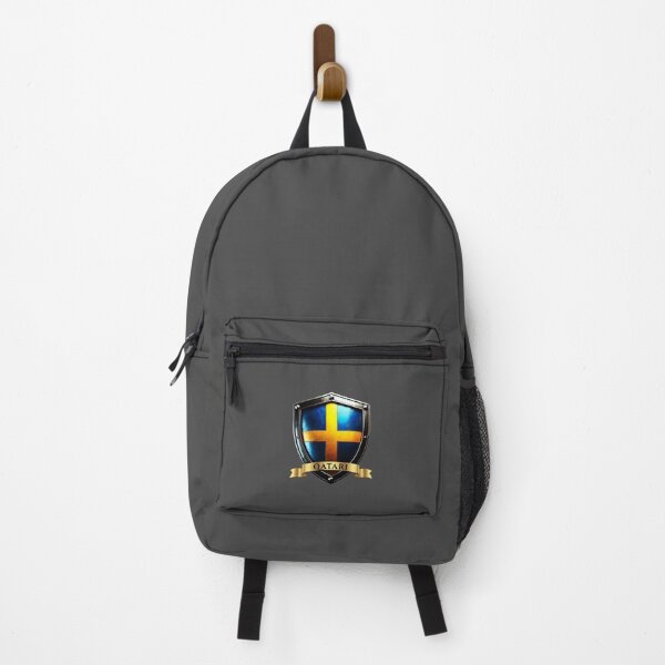Item preview, Qatari Swedish Heritage Crest Shield designed and sold by Highlandkings.