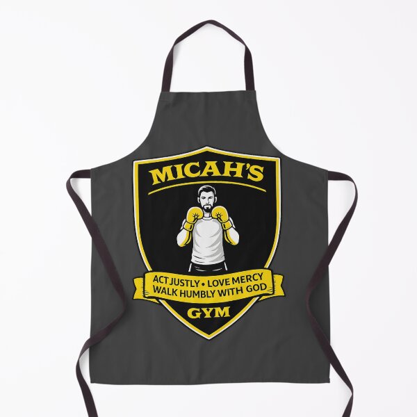 Item preview, Micah’s Gym – Act Justly Love Mercy Boxing Emblem designed and sold by SaintGear.