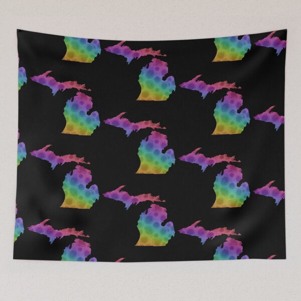 Item preview, Petoskey colorful stone pattern, the Great Lake state, rainbow designed and sold by hollycooper.