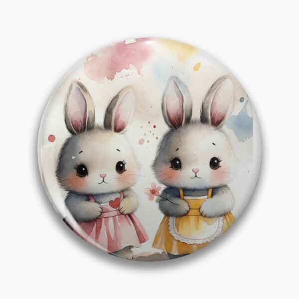 Item preview, Adorable Bunny Pair designed and sold by Velaty.