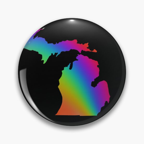 Item preview,  the Great Lake state, rainbow, love is love designed and sold by hollycooper.