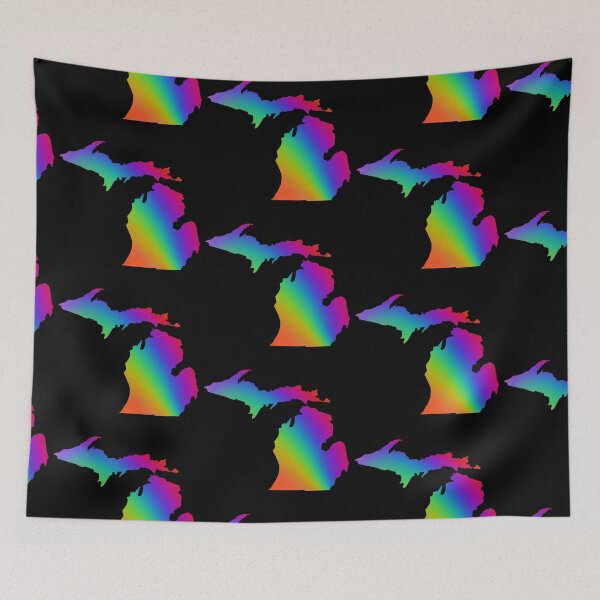 Item preview,  the Great Lake state, rainbow, love is love designed and sold by hollycooper.
