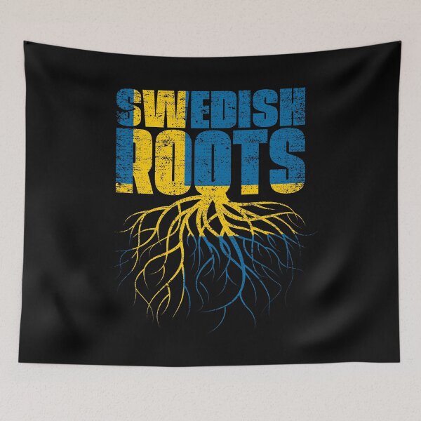 Item preview, Swedish Roots Sweden Heritage Flag designed and sold by GabbyKash.