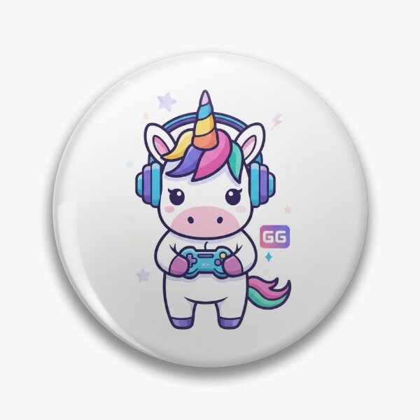Item preview, Kawaii Gamer Unicorn - Cute GG Aesthetic designed and sold by Valifort.