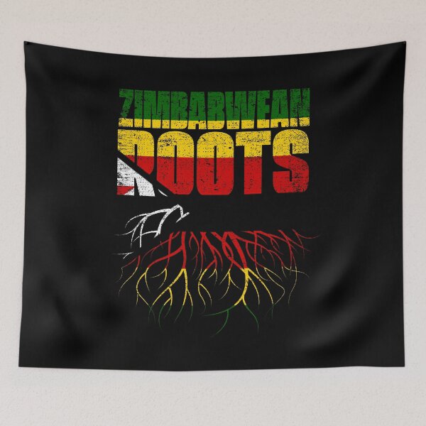 Item preview, Zimbabwean Roots Zimbabwe Heritage Flag designed and sold by GabbyKash.