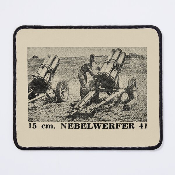 Item preview, 15 cm Nebelwerfer 41 WWII German Rocket Artillery Photo designed and sold by MilitaryMart.