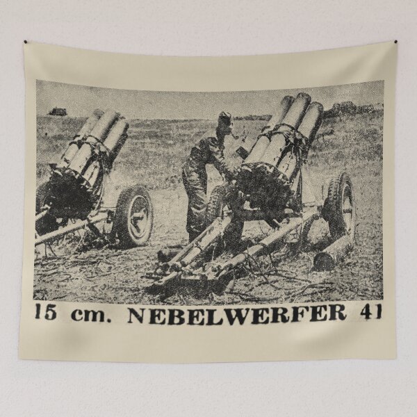 Item preview, 15 cm Nebelwerfer 41 WWII German Rocket Artillery Photo designed and sold by MilitaryMart.