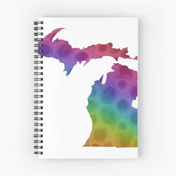 Item preview,  Petoskey colorful stones, the Great Lake state, rainbow pattern  designed and sold by hollycooper.