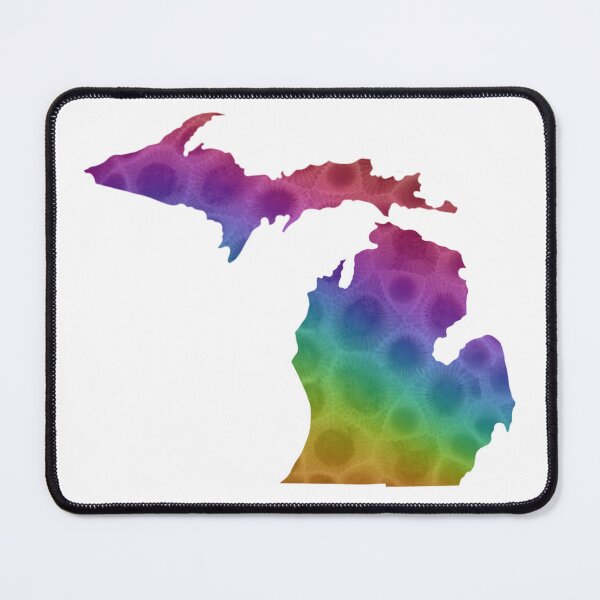 Item preview,  Petoskey colorful stones, the Great Lake state, rainbow pattern  designed and sold by hollycooper.