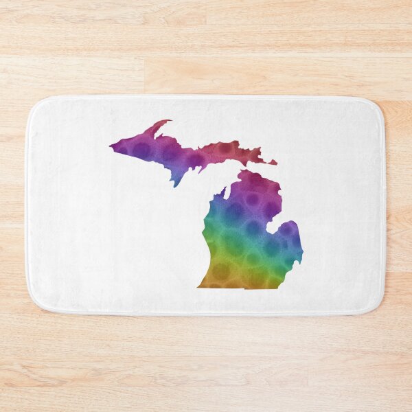 Item preview,  Petoskey colorful stones, the Great Lake state, rainbow pattern  designed and sold by hollycooper.