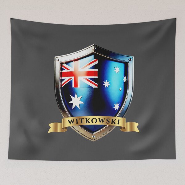 Item preview, Witkowski Australian Heritage Crest Shield designed and sold by Highlandkings.