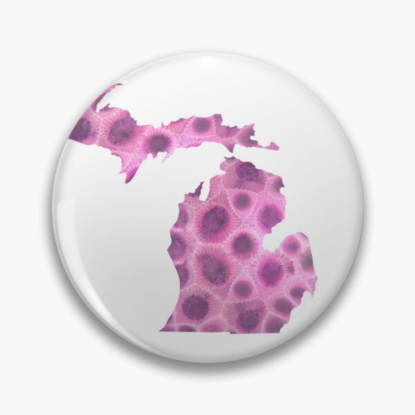 Item preview, Petoskey pink stones, the Great Lake state, Michigander pink pattern  designed and sold by hollycooper.