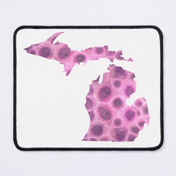 Item preview, Petoskey pink stones, the Great Lake state, Michigander pink pattern  designed and sold by hollycooper.