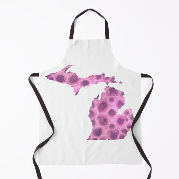 Item preview, Petoskey pink stones, the Great Lake state, Michigander pink pattern designed and sold by hollycooper.