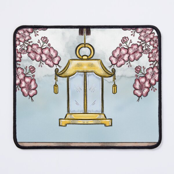 Item preview, Japanese lantern & cherry blossoms designed and sold by Etkennedy.
