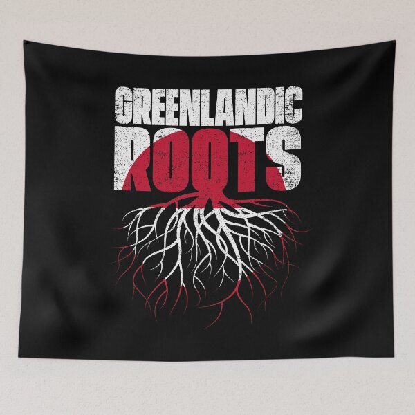 Item preview, Greenlandic Roots Greenland Flag designed and sold by GabbyKash.