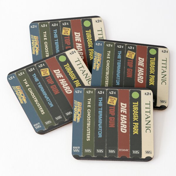 Item preview, Retro VHS Legends – 80s & 90s Movie Spine Art designed and sold by Williams Anderson.