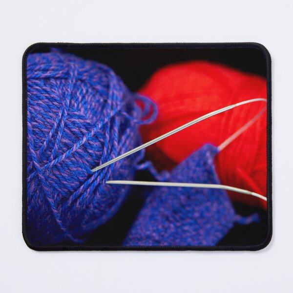 Item preview, Ball of yarn and knitting needles on white background. Close up. designed and sold by IgorKovalenko.
