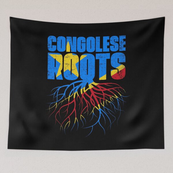 Item preview, Congolese Roots Democratic Republic of the Congo Flag designed and sold by GabbyKash.
