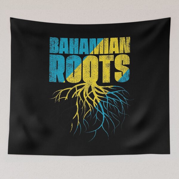 Item preview, Bahamian Roots Bahamas Flag designed and sold by GabbyKash.