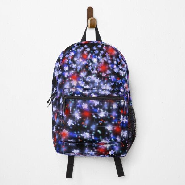 Item preview, Red white and blue Starry night | Fourth of July | American independence designed and sold by hollycooper.